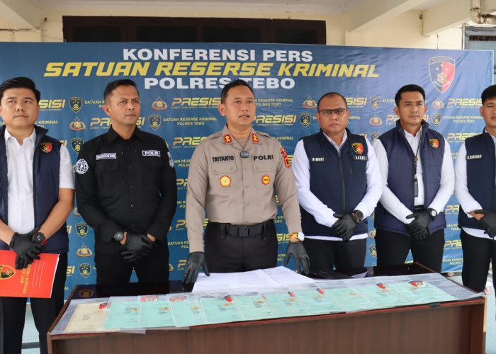 Polres Tebo Tangkap DPO Kasus Dugaan Korupsi Pembiayaan KUR BSI KCP Jambi Rimbo Bujang 1
