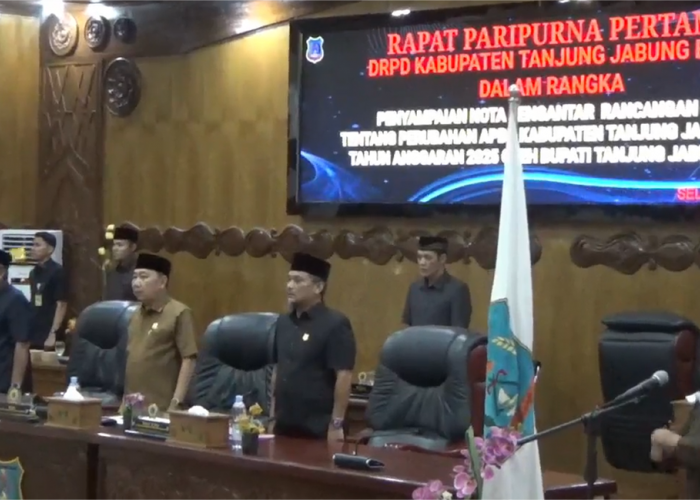 Pengesahan Perubahan APBD Tanjab Barat Ditargetkan Rampung 29 Agustus