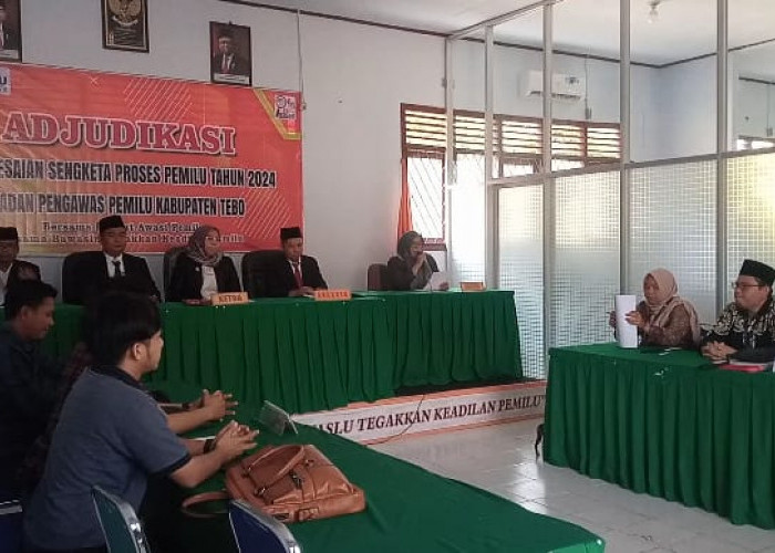 Bawaslu Tolak Gugatan DPC Demokrat Kabupaten Tebo