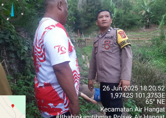Geger! Warga Air Hangat Kerinci Temukan Sesosok Mayat di Ladang, Polisi Lakukan Penyelidikan
