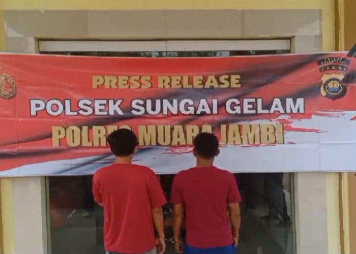 Resahkan Warga! Dua Pencuri TBS di Sungai Gelam Diringkus Polisi