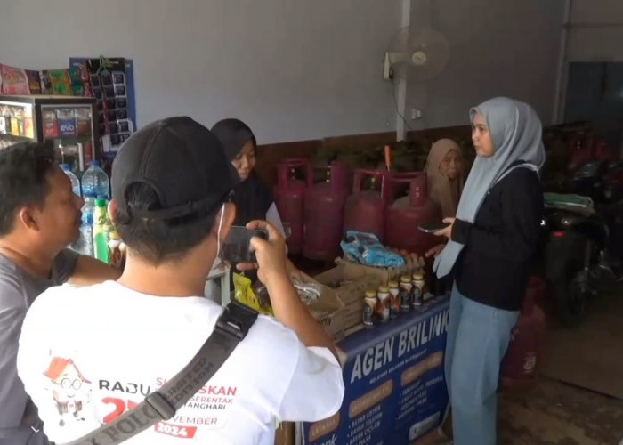 Warga Muara Tembesi Geruduk Pangkalan Gas Ambo Ute Karena Kesal Gas Subsidi Selalu Habis