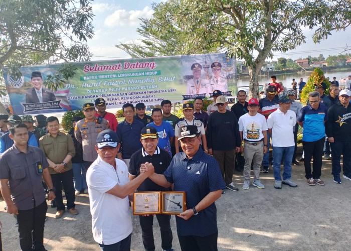 Wali Kota Jambi Dampingi Gubernur dan Menteri LH Pimpin Gerakan Indonesia Asri di Kawasan Wisata Danau Sipin