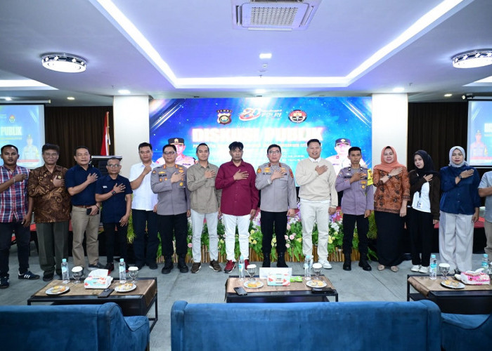 Polda Jambi Gelar Diskusi Publik, Perkuat Sinergi dengan Media Bangun Citra Polri Inspiratif di Era Digital