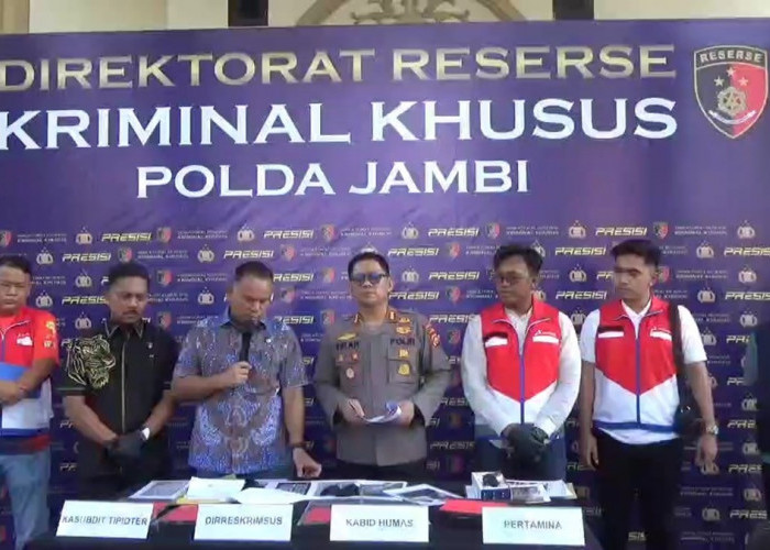 Polda Jambi Bongkar Praktik Pelangsiran Solar Subsidi di SPBU Bungo, Diduga Melibatkan Operator