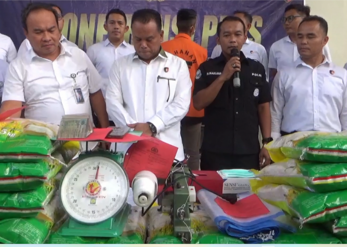 Polda Jambi Bongkar Kasus Pemalsuan Karung Beras SPHP, Pelaku Sudah 6 Kali Beraksi