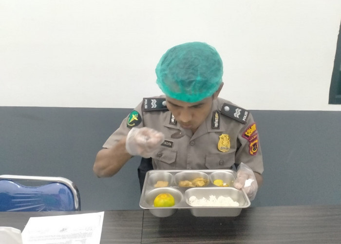 Pastikan Makanan Bergizi Aman Dikonsumsi, Sidokkes Polres Bungo Laksanakan Food Safety MBG
