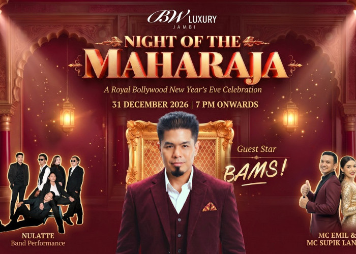 BW Luxury Jambi Hadirkan Perayaan Tahun Baru Bertema Bollywood, BAMS Jadi Bintang Tamu