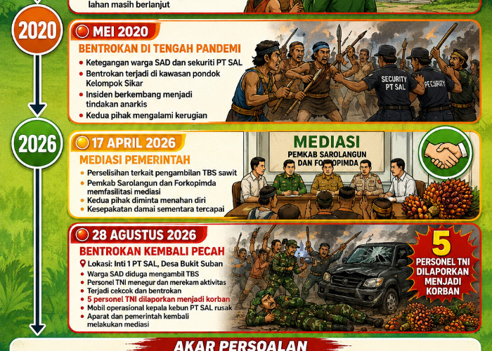 Konflik SAD dan PT SAL, Persoalan Lama Belum Tuntas