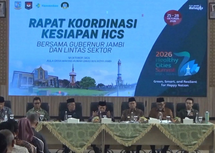 Pemprov dan Pemkot Jambi Matangkan Persiapan HCS 2026, Presiden Prabowo Dijadwalkan Hadir