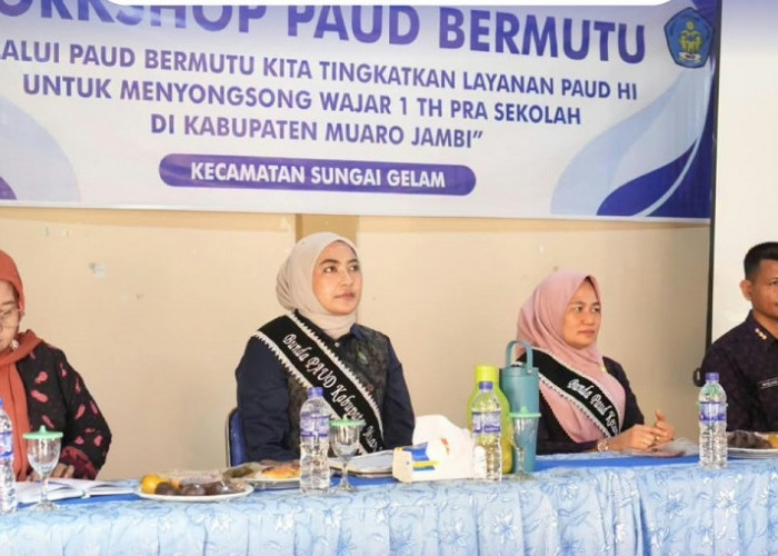 Bunda PAUD Muaro Jambi Dorong PAUD Bermutu, 10 Kecamatan Kini Jadi Sasaran