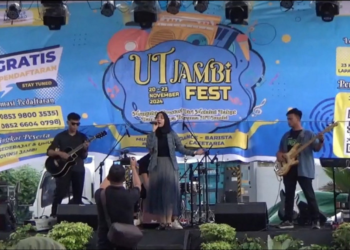 Resmi Digelar, UT Jambi Fest Jadi Wadah Pengembangan Bakat