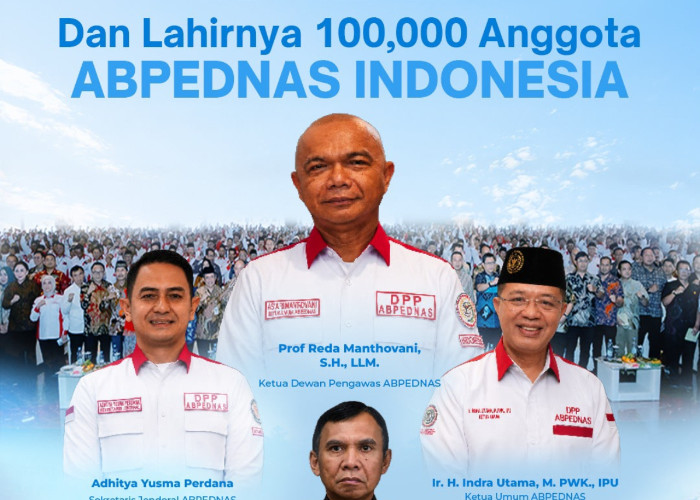 ABPEDNAS Cetak Sejarah, Raih 100 Ribu Anggota Bertepatan Hari Lahir Pancasila 2026