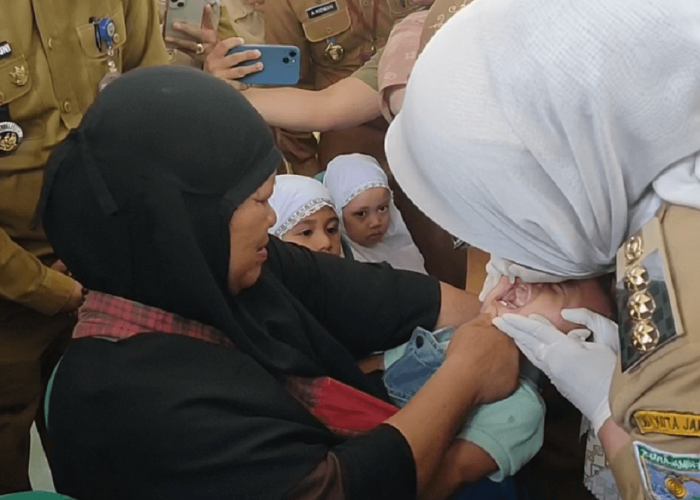 Vaksinasi Polio Dimulai, 80.297 Anak di Kota Jambi Akan Divaksinasi