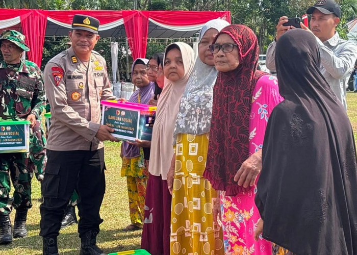 Polres Bungo Hadiri Pembukaan TMMD ke-129 TA 2026 Kodim 0416/Bute