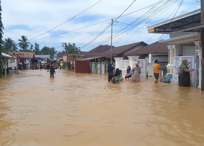 Banjir Bandang Kepung Sarolangun, 7.758 Kepala Keluarga di 50 Desa Terdampak Banjir