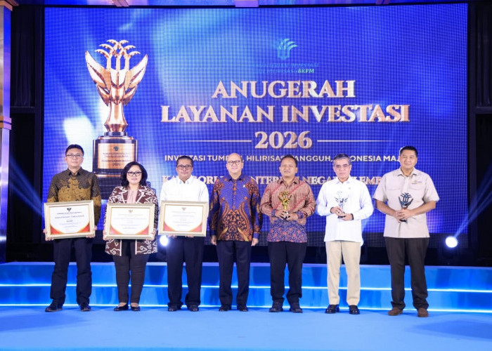 Kemnaker Raih Terbaik II Anugerah Layanan Investasi 2026