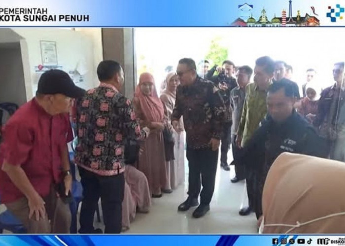 Wali Kota Alfin Pastikan Kesiapan Kesehatan 128 Calon Jemaah Haji Sungai Penuh