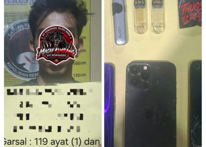 Seorang Pemuda Diamankan Dengan BB Cairan Etomidate 14,92 Gram