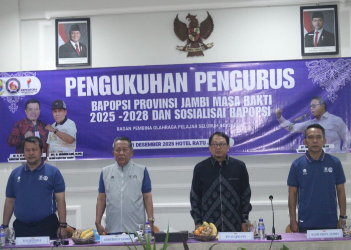 Kadispora Jambi Novriadi Terpilih sebagai Ketua BAPOPSI: Siap Perkuat Pembinaan Atlet Pelajar