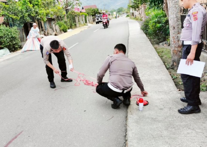 2 Pengendara Motor Adu Kambing Di Jalan Lintas Kerinci, 1 Orang Meninggal Dunia