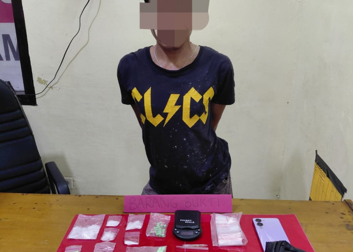 Seorang Pengedar Kembali Di Tangkap, Puluhan Ekstasi Dan Belasan Gram Sabu Di Amankan