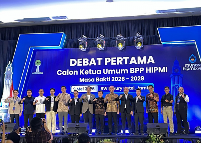 Debat Perdana Munas XVIII HIPMI, Wali Kota Maulana: Penting Guna Membangun Karakter Pengusaha Muda Kota Jambi