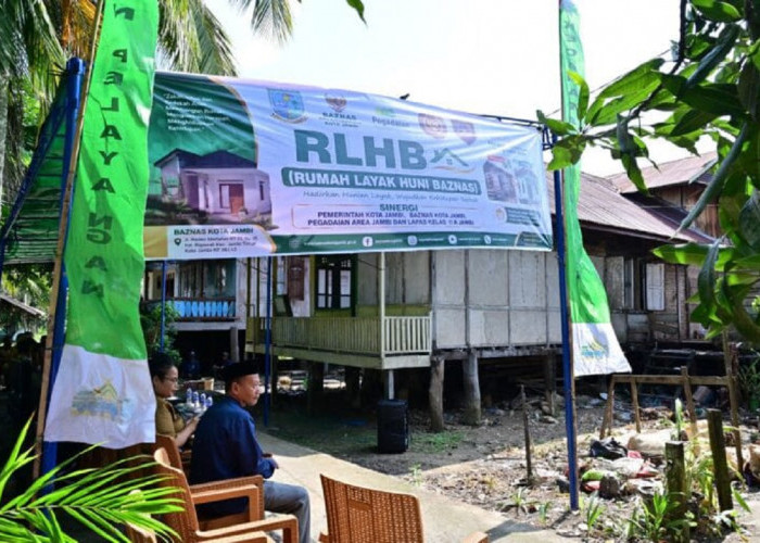 Kolaborasi Pemkot Jambi, Baznas, Pegadaian, dan Lapas Wujudkan Rumah Layak Huni bagi Warga Kurang Mampu