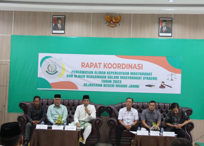 Kejari Muaro Jambi Gelar Rakor Bahas Antisipasi Aliran Sesat