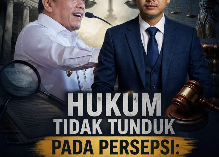 Hukum Tidak Tunduk pada Persepsi: Kritik terhadap Monopoli Kebenaran oleh Media dan Aktivis