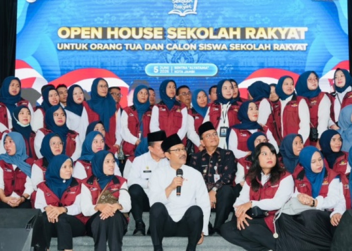Dampingi Menteri Sosial RI Tinjau Pembangunan Sekolah Rakyat, Wali Kota Jambi Pastikan Calon Peserta Didik Ses