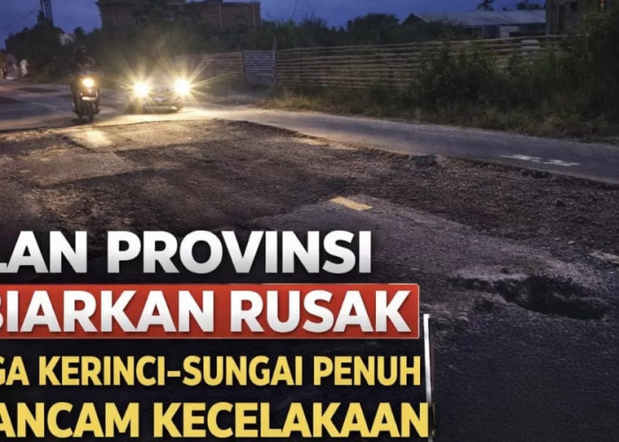 Jalan Provinsi Dikerok Tanpa Kejelasan, Warga Kerinci–Sungai Penuh Terancam Kecelakaan