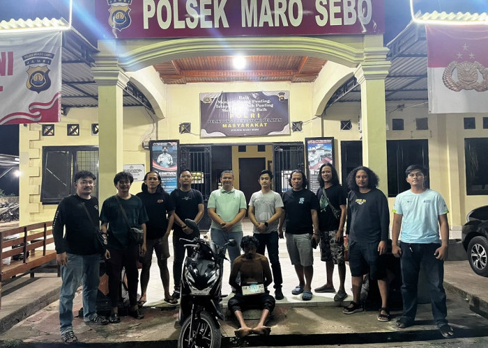 Motor Dipinjam, Malah Dibawa Kabur, Pria di Muaro Jambi Dibekuk Polisi