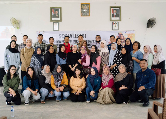 Gandeng Damkar, Pertamina EP Jambi Edukasi Warga Tentang Potensi Kebakaran dan Cara Padamkan Api Ringan