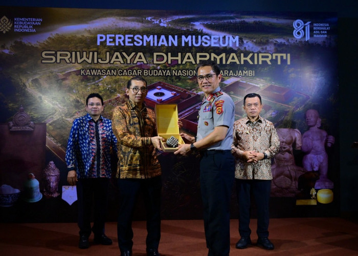 Kapolda Jambi Hadiri Peresmian Museum Sriwijaya Dharmakirti, Dorong Pelestarian Warisan Budaya Muaro Jambi