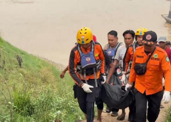 Tim Sar Gabungan Temukan Korban Tenggelam Di Sungai Batanghari Tebo Dalam Kondisi Meninggal Dunia