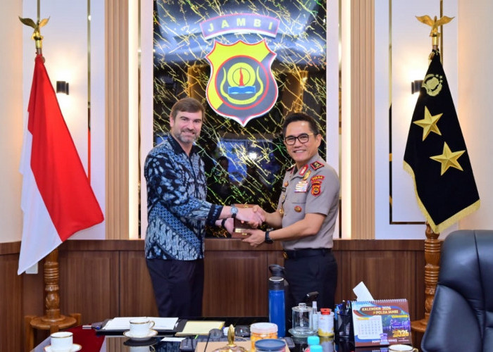 Kapolda Jambi Terima Audiensi Konsulat Amerika Serikat