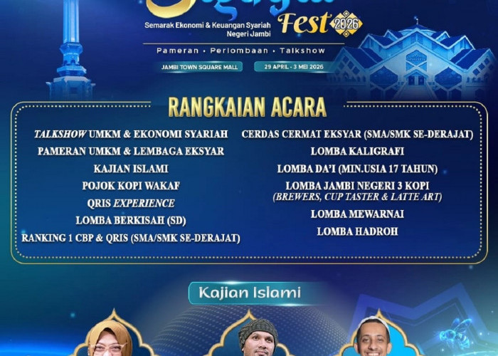 Meriah dan Inspiratif, Siginjai Fest 2026 Hadirkan Tokoh Nasional hingga Ratusan UMKM