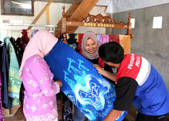 Hari Batik Nasional, Komitmen PHR Berdayakan Masyarakat dan Lahirkan Batik Khas di Tanah Sumatera