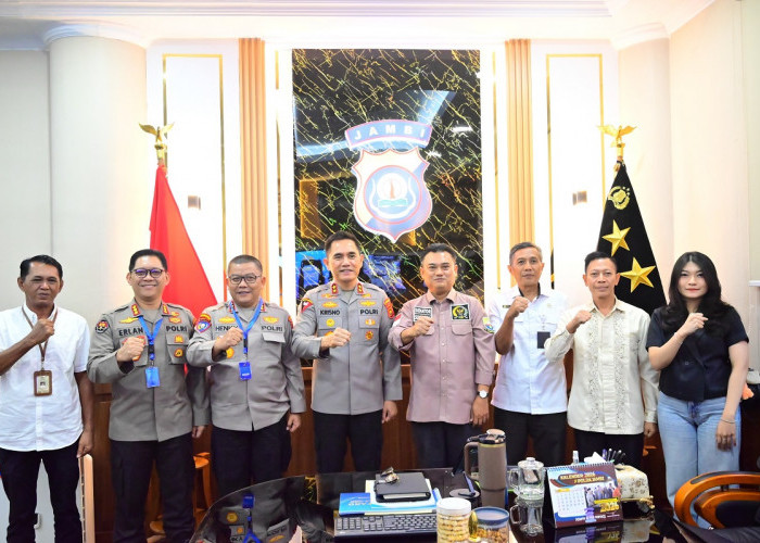 Silaturahmi dan Reses Komite I DPD RI di Polda Jambi Bahas Sinergitas Penanganan Narkotika