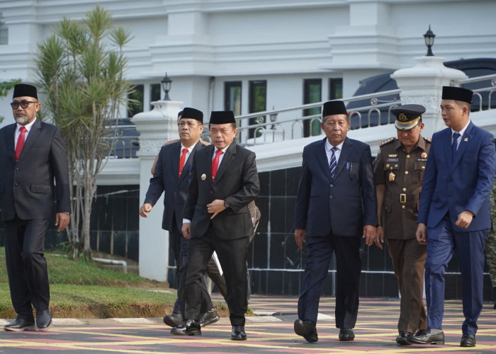 Gubernur Al Haris Ikuti Upacara Peringatan Hari Lahir Pancasila 2026