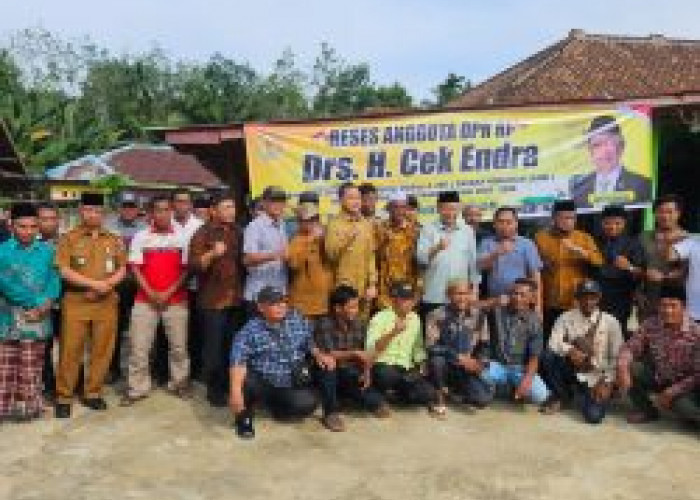 Reses DPR RI, Cek Endra Dorong Ekonomi Desa dan Pemekaran Sido Mukti