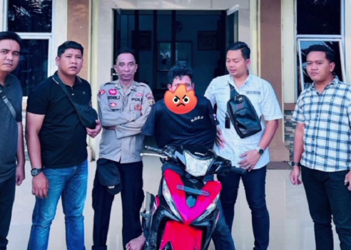 Pelaku Maling Motor di Sungai Gelam Mengaku Terpaksa Untuk Biaya Pengobatan Istri