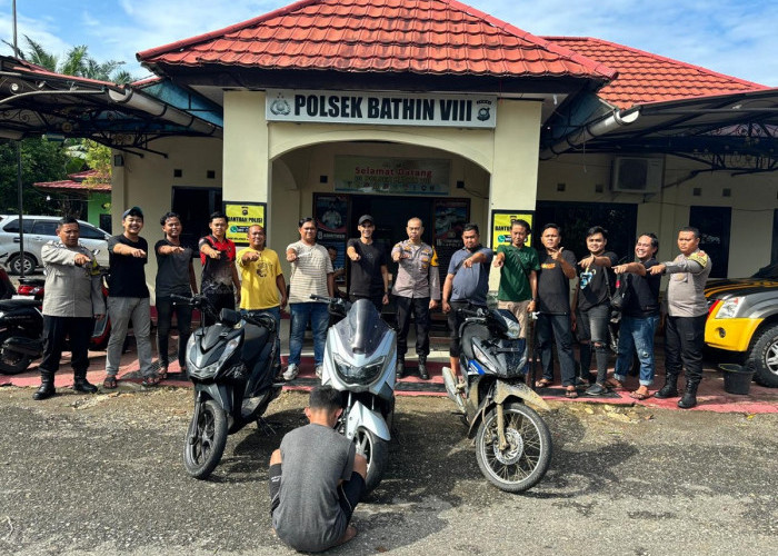 Begal dan Curanmor di Sarolangun Ditangkap, Satu Pelaku Masih Buron