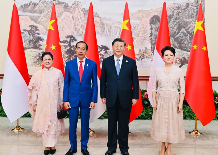 Presiden Jokowi Sambangi Presiden Xi Jinping, Bahas Kerjasama Ibu Kota Nusantara (IKN)