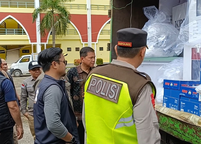 KPU Sarolangun Salurkan Logistik Pilkada ke Wilayah Rawan Jelang H-3 Pencoblosan