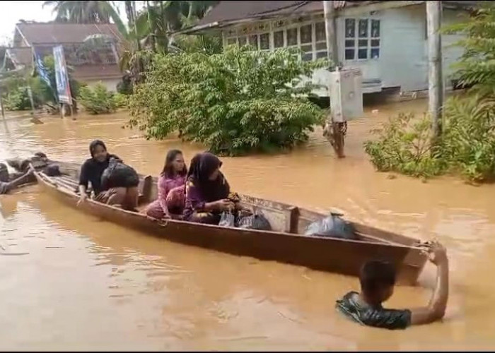 Banjir Bandang Kepung Sarolangun, Ratusan Rumah Di Limun Dan Cng Terendam 