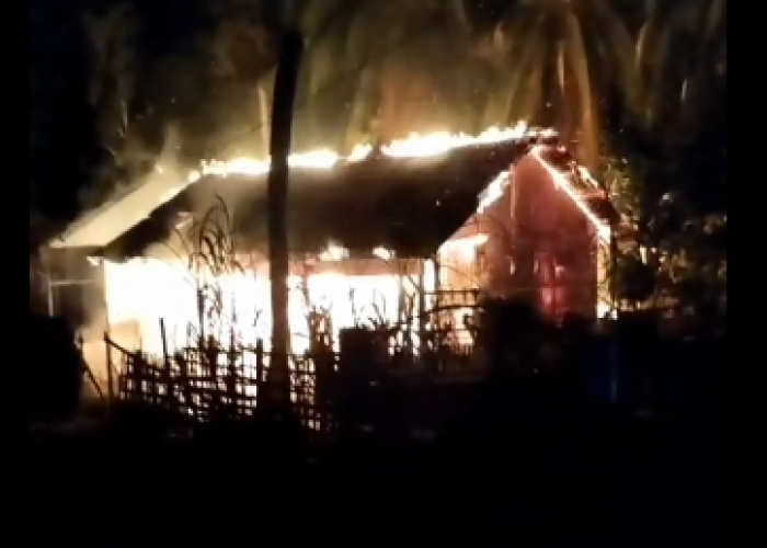 Satu Bangunan  Panti Jompo di Bungo Hangus Terbakar
