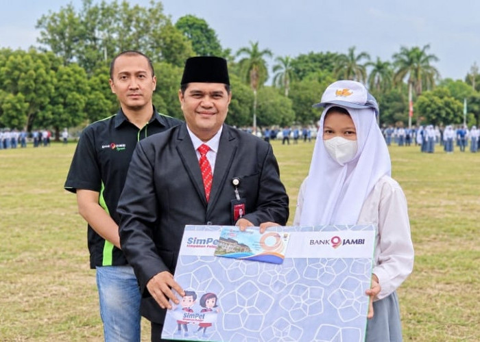 Bank Jambi Bantu Pemprov salurkan Bantuan Tabungan SIMPEL untuk Siswa SMA, SMK dan SLB di Hari Sumpah Pemuda