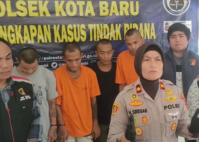 Polisi Amankan 4 Anjal Pelaku Pengeroyokan Sopir Batu Bara di Kota Jambi